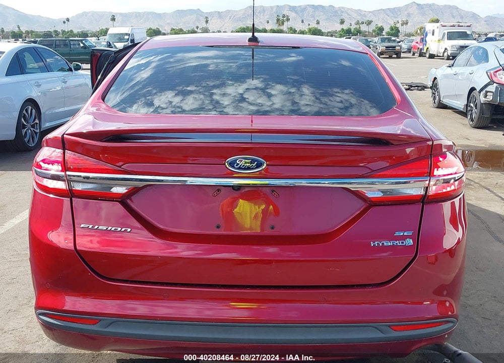 2017 FORD FUSION HYBRID SE VIN: 3FA6P0LU6HR368303