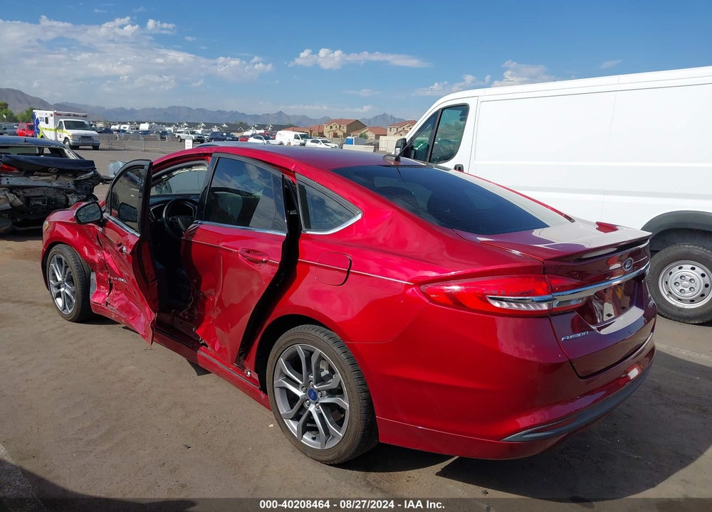 2017 FORD FUSION HYBRID SE VIN: 3FA6P0LU6HR368303