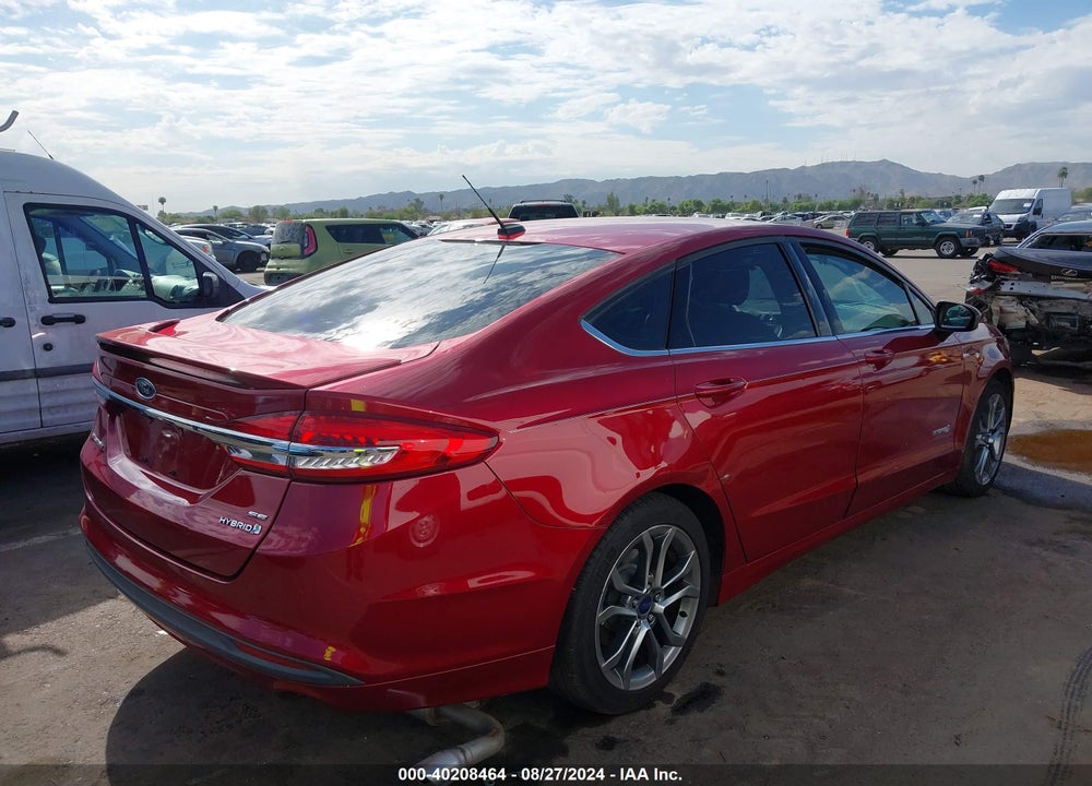 2017 FORD FUSION HYBRID SE VIN: 3FA6P0LU6HR368303
