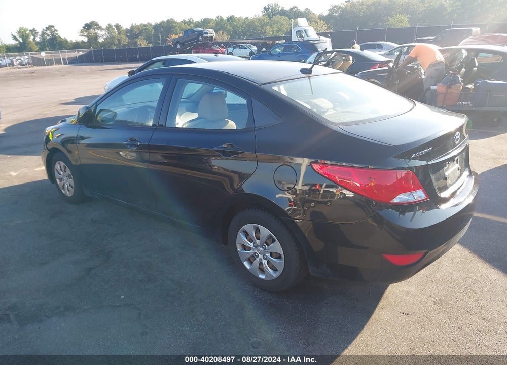 2017 HYUNDAI ACCENT SE VIN: KMHCT4AE8HU245683