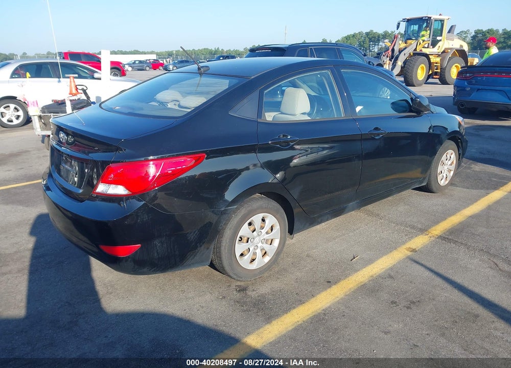 2017 HYUNDAI ACCENT SE VIN: KMHCT4AE8HU245683