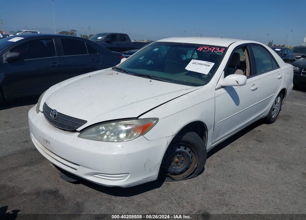 2003 TOYOTA CAMRY LE VIN: 4T1BE32K33U166032