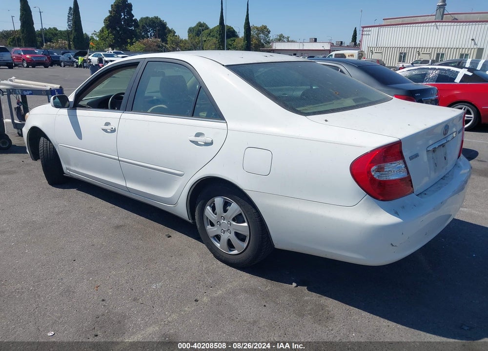 2003 TOYOTA CAMRY LE VIN: 4T1BE32K33U166032