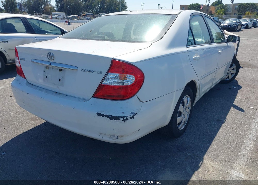 2003 TOYOTA CAMRY LE VIN: 4T1BE32K33U166032