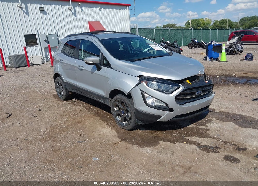 2018 FORD ECOSPORT SES VIN: MAJ6P1CL5JC224694