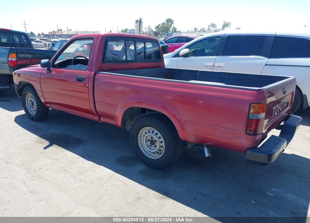 1993 TOYOTA PICKUP 1/2 TON SHORT WHLBASE STB VIN: 4TARN81A5PZ066897