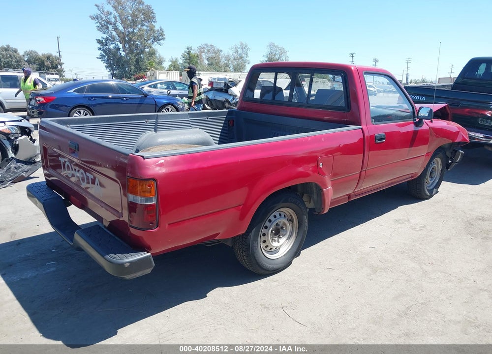 1993 TOYOTA PICKUP 1/2 TON SHORT WHLBASE STB VIN: 4TARN81A5PZ066897