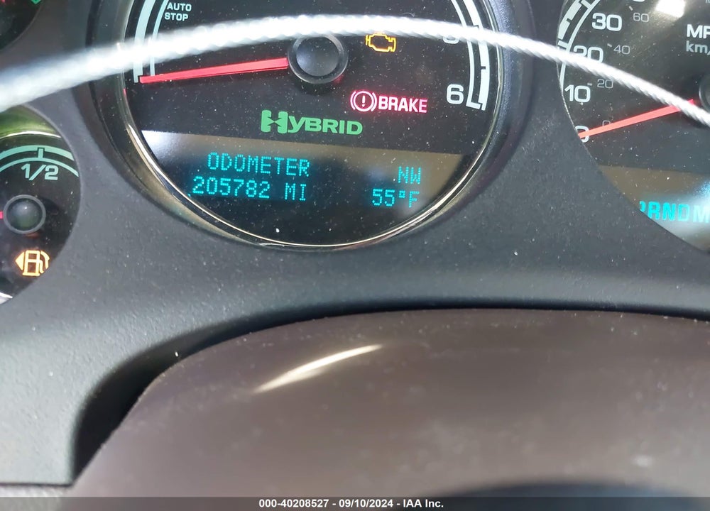 2009 GMC YUKON HYBRID VIN: 1GKFC13589R175057