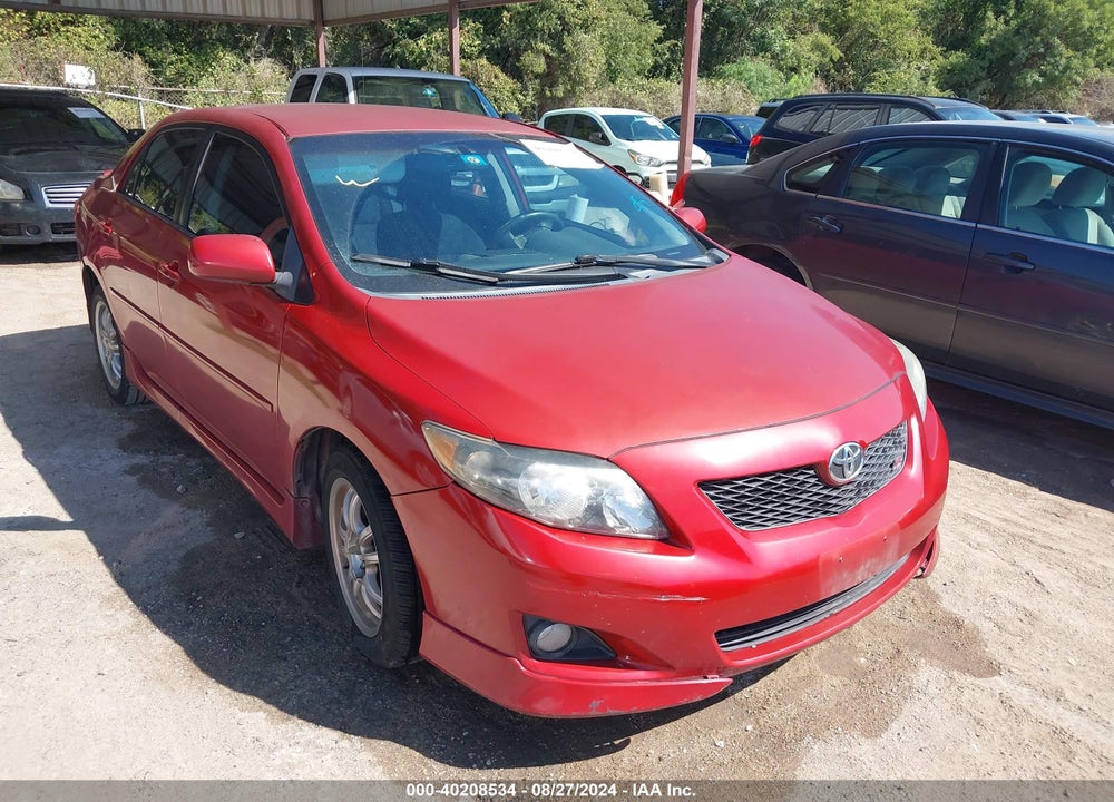 2009 TOYOTA COROLLA S VIN: 1NXBU40E19Z021330