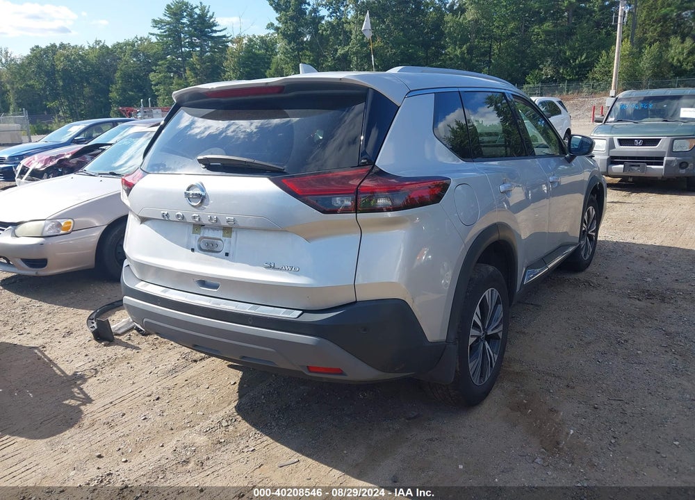 2021 NISSAN ROGUE SL INTELLIGENT AWD VIN: JN8AT3CB3MW240595