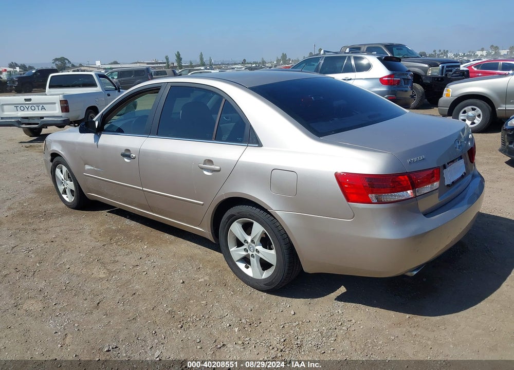 2006 HYUNDAI SONATA GLS V6/LX V6 VIN: 5NPEU46FX6H008969