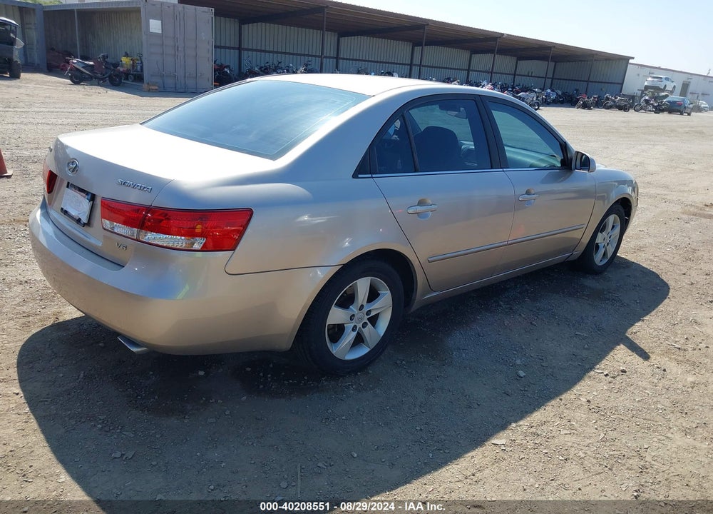 2006 HYUNDAI SONATA GLS V6/LX V6 VIN: 5NPEU46FX6H008969