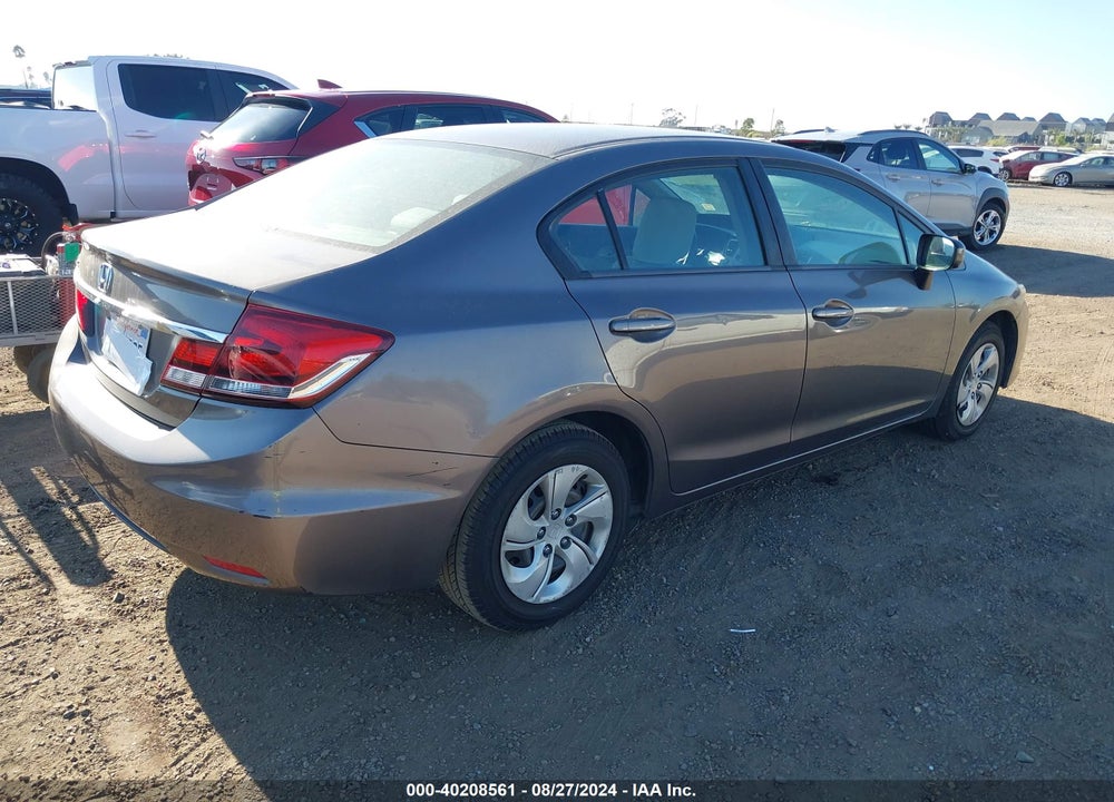 2015 HONDA CIVIC LX VIN: 19XFB2F57FE201395