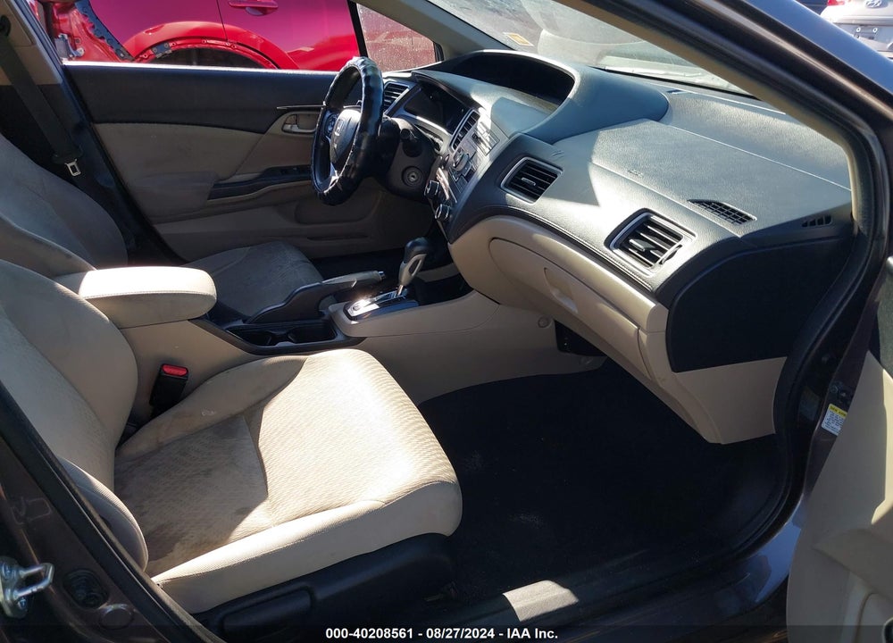 2015 HONDA CIVIC LX VIN: 19XFB2F57FE201395