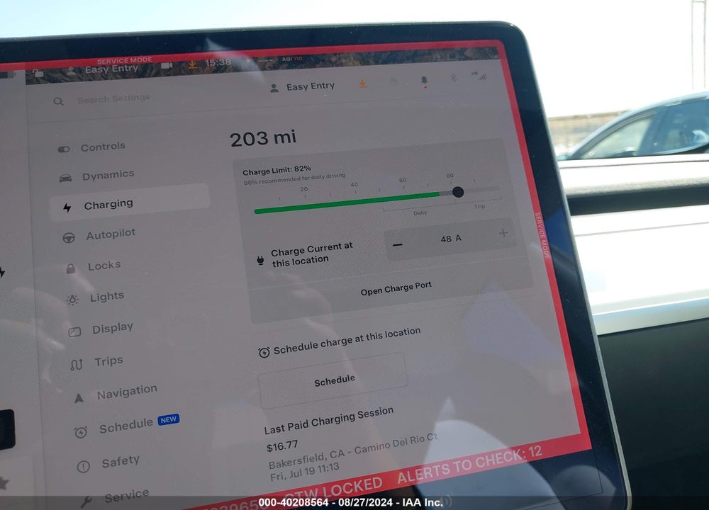 2020 TESLA MODEL 3 LONG RANGE DUAL MOTOR ALL-WHEEL DRIVE VIN: 5YJ3E1EB5LF639656