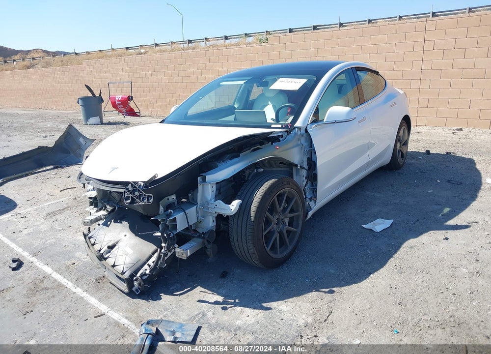 2020 TESLA MODEL 3 LONG RANGE DUAL MOTOR ALL-WHEEL DRIVE VIN: 5YJ3E1EB5LF639656