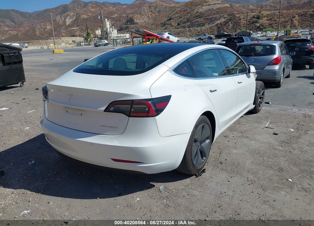 2020 TESLA MODEL 3 LONG RANGE DUAL MOTOR ALL-WHEEL DRIVE VIN: 5YJ3E1EB5LF639656
