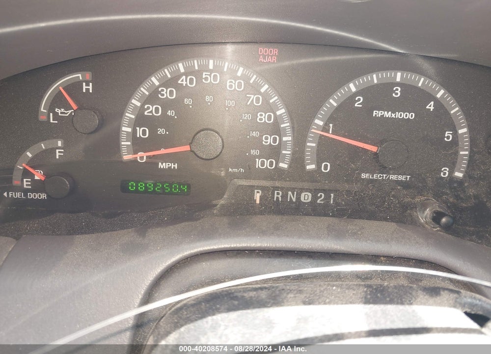 2000 FORD F-150 LARIAT/WORK SERIES/XL/XLT VIN: 1FTRX17WXYNC07657