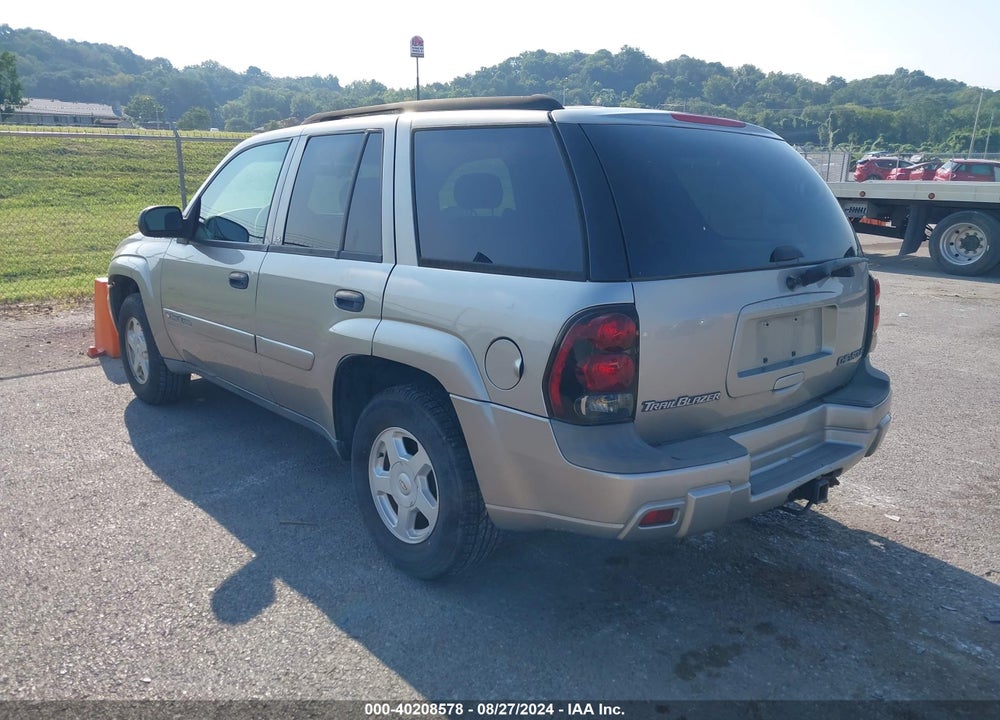 2002 CHEVROLET TRAILBLAZER LS VIN: 1GNDT13S822387195