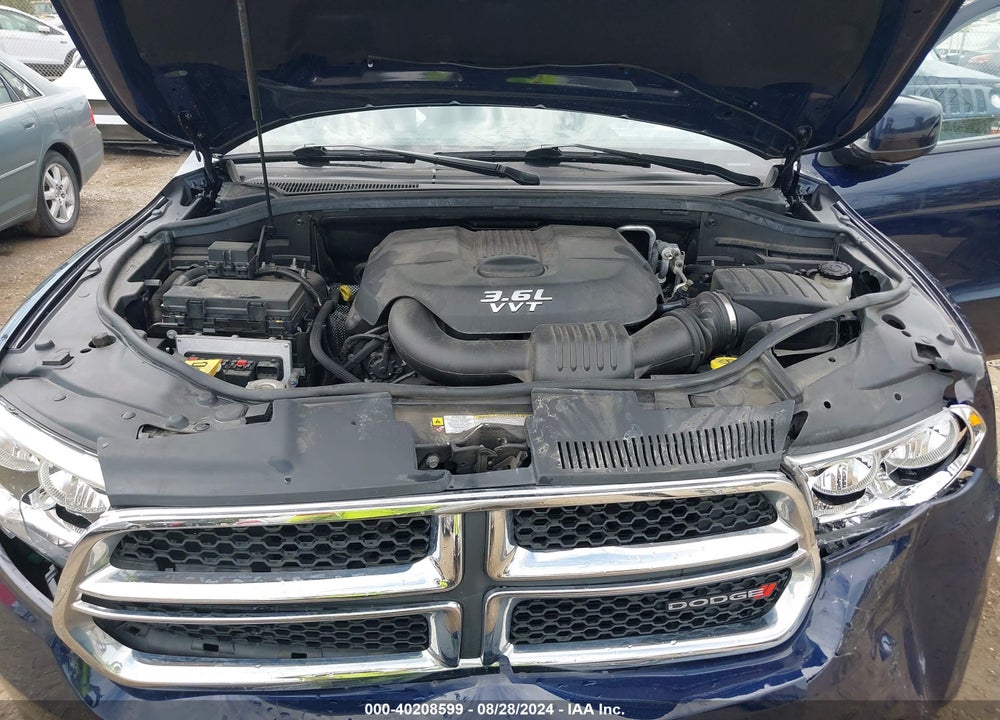 2012 DODGE DURANGO SXT VIN: 1C4RDJAG3CC207224