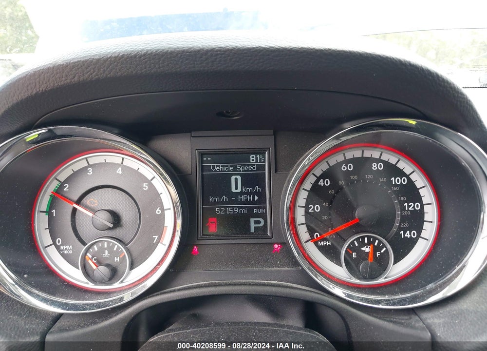 2012 DODGE DURANGO SXT VIN: 1C4RDJAG3CC207224