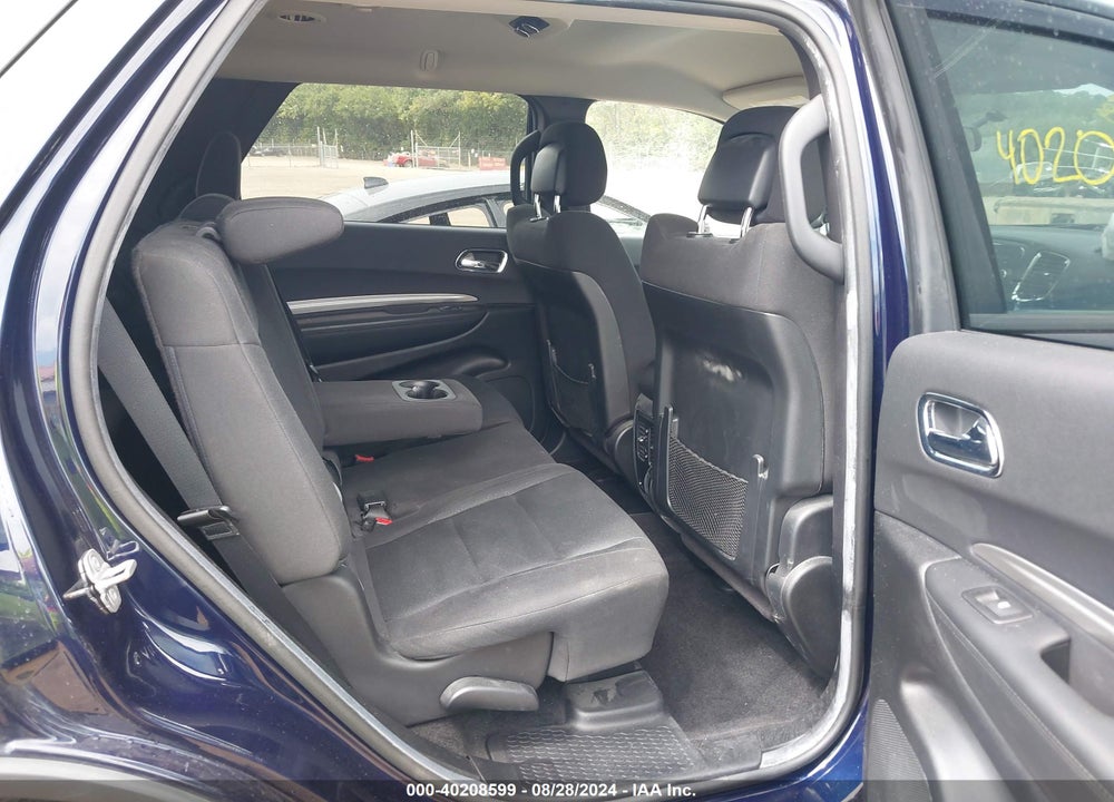 2012 DODGE DURANGO SXT VIN: 1C4RDJAG3CC207224