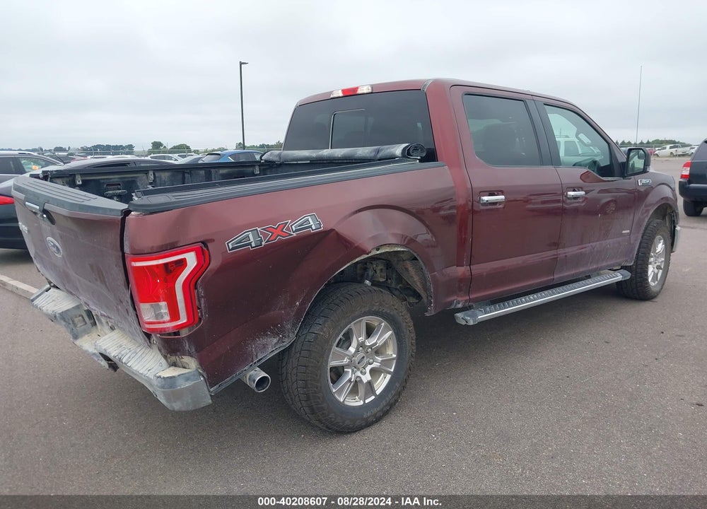 2016 FORD F-150 XLT VIN: 1FTEW1EG5GKD86414