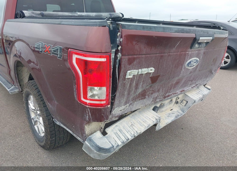 2016 FORD F-150 XLT VIN: 1FTEW1EG5GKD86414