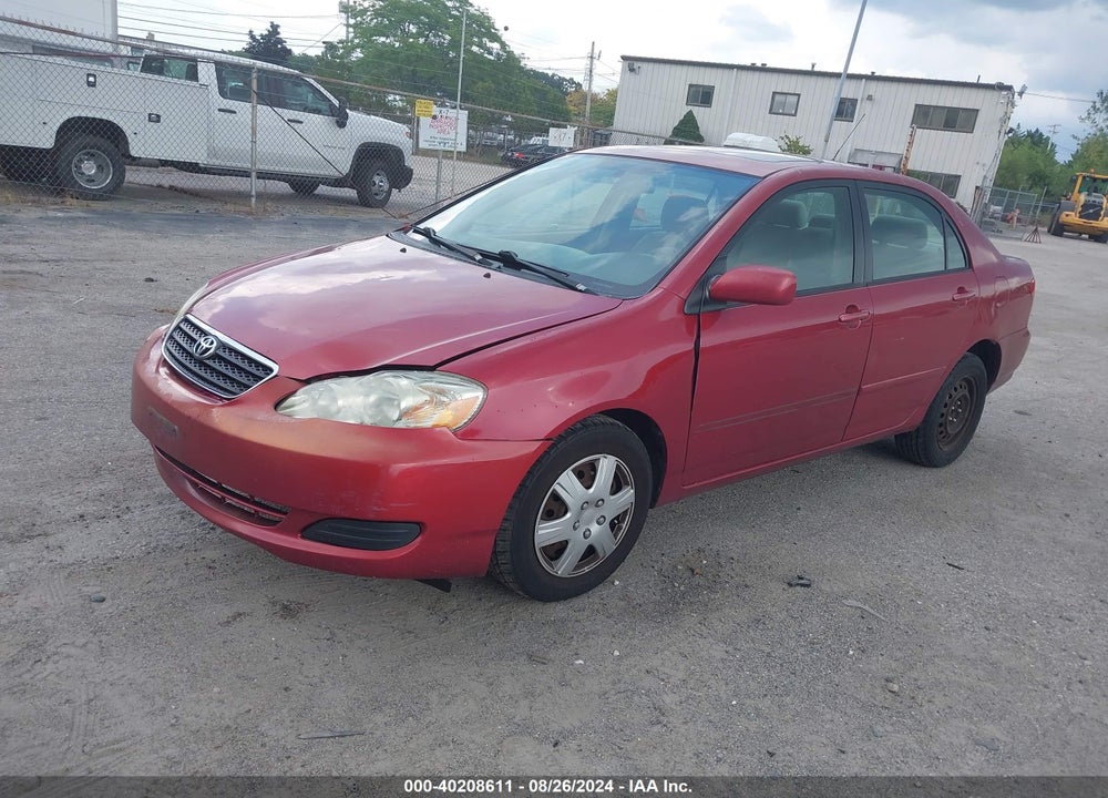 2007 TOYOTA COROLLA LE VIN: 2T1BR32E17C826512