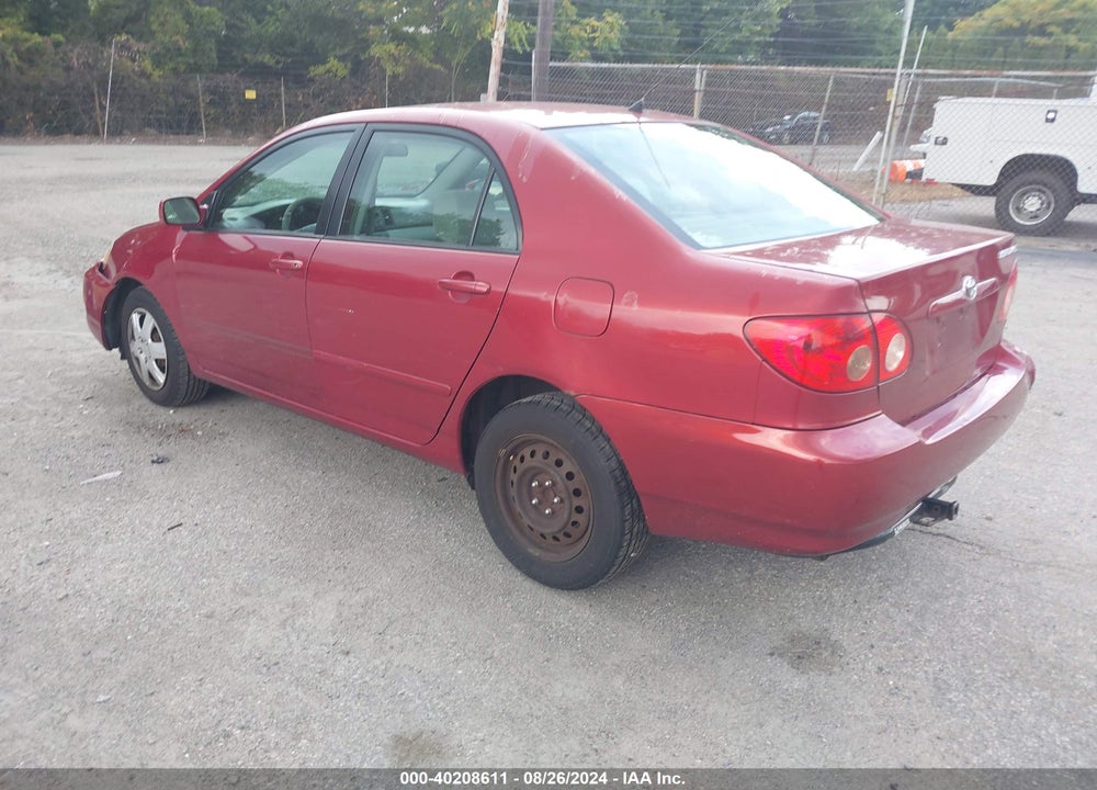 2007 TOYOTA COROLLA LE VIN: 2T1BR32E17C826512