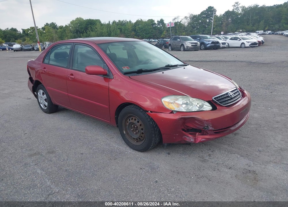2007 TOYOTA COROLLA LE VIN: 2T1BR32E17C826512