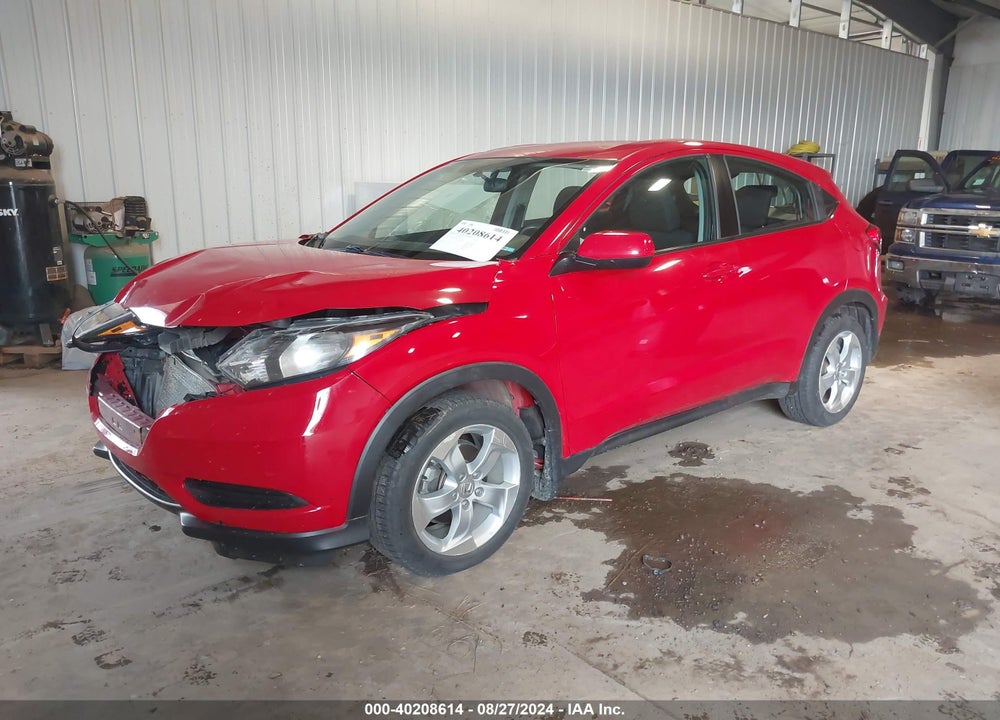 2016 HONDA HR-V LX VIN: 3CZRU6H37GM710687