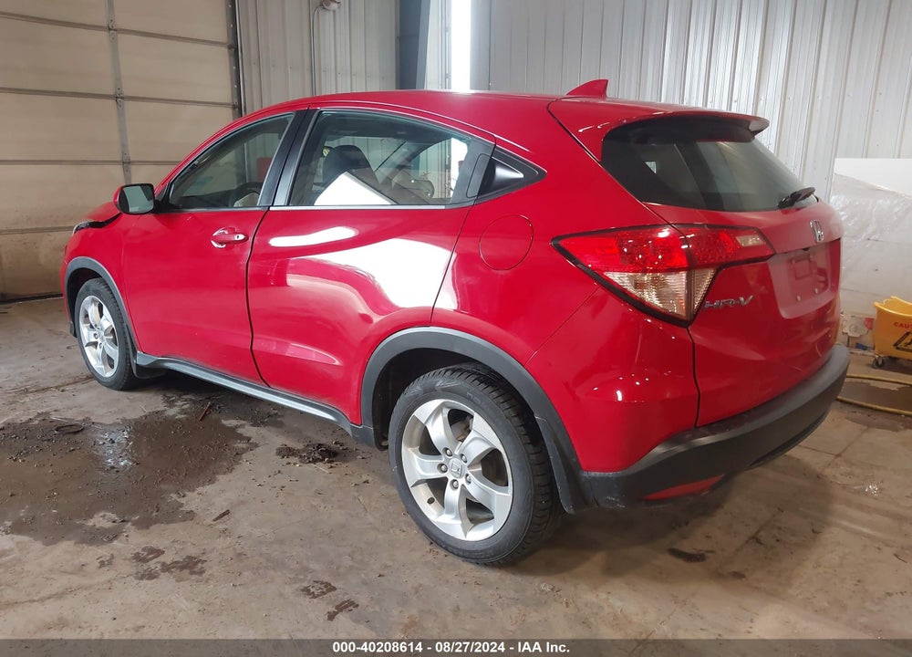 2016 HONDA HR-V LX VIN: 3CZRU6H37GM710687