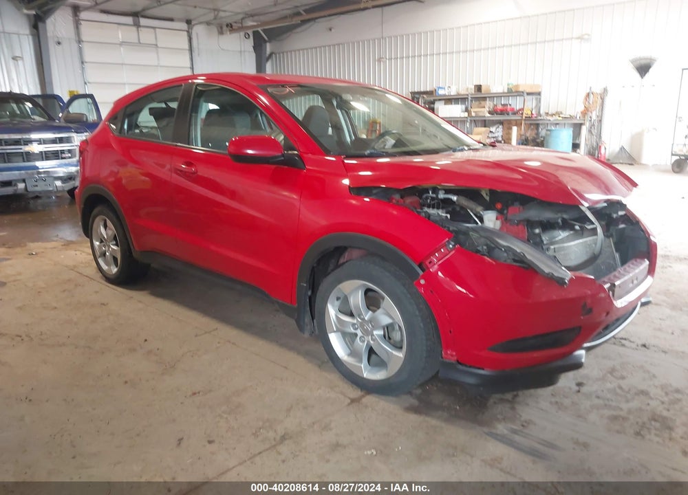 2016 HONDA HR-V LX VIN: 3CZRU6H37GM710687