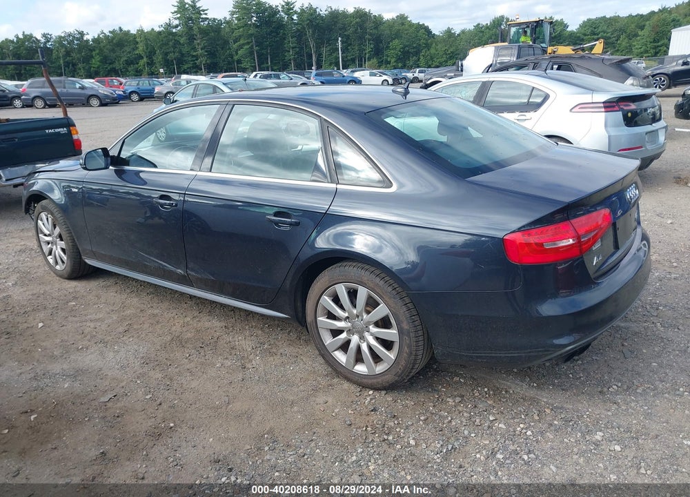 2016 AUDI A4 2.0T PREMIUM VIN: WAUBFAFL8GN008887