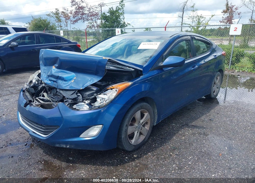 2013 HYUNDAI ELANTRA GLS VIN: KMHDH4AE5DU945063