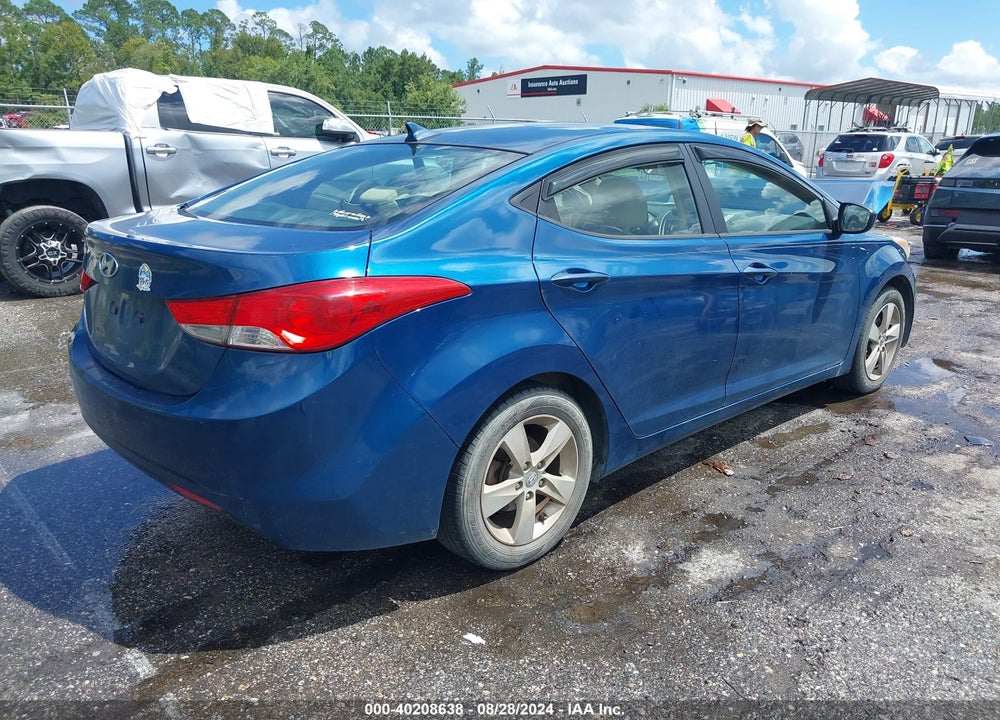 2013 HYUNDAI ELANTRA GLS VIN: KMHDH4AE5DU945063