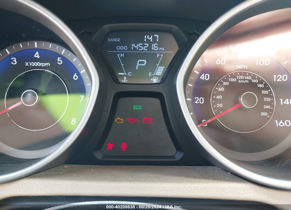 2013 HYUNDAI ELANTRA GLS VIN: KMHDH4AE5DU945063