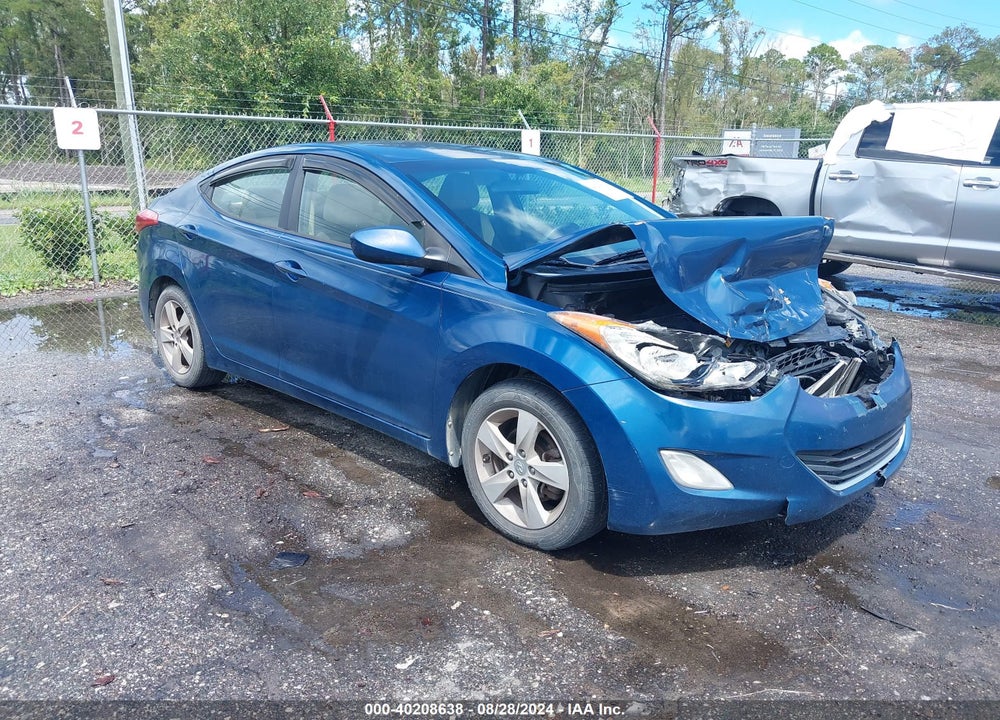 2013 HYUNDAI ELANTRA GLS VIN: KMHDH4AE5DU945063