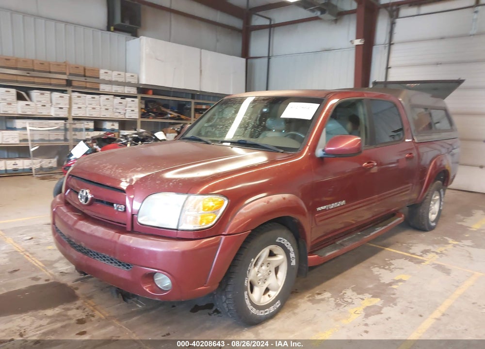 2004 TOYOTA TUNDRA LIMITED V8 VIN: 5TBDT48104S455309