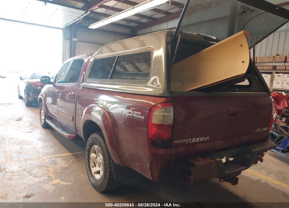 2004 TOYOTA TUNDRA LIMITED V8 VIN: 5TBDT48104S455309
