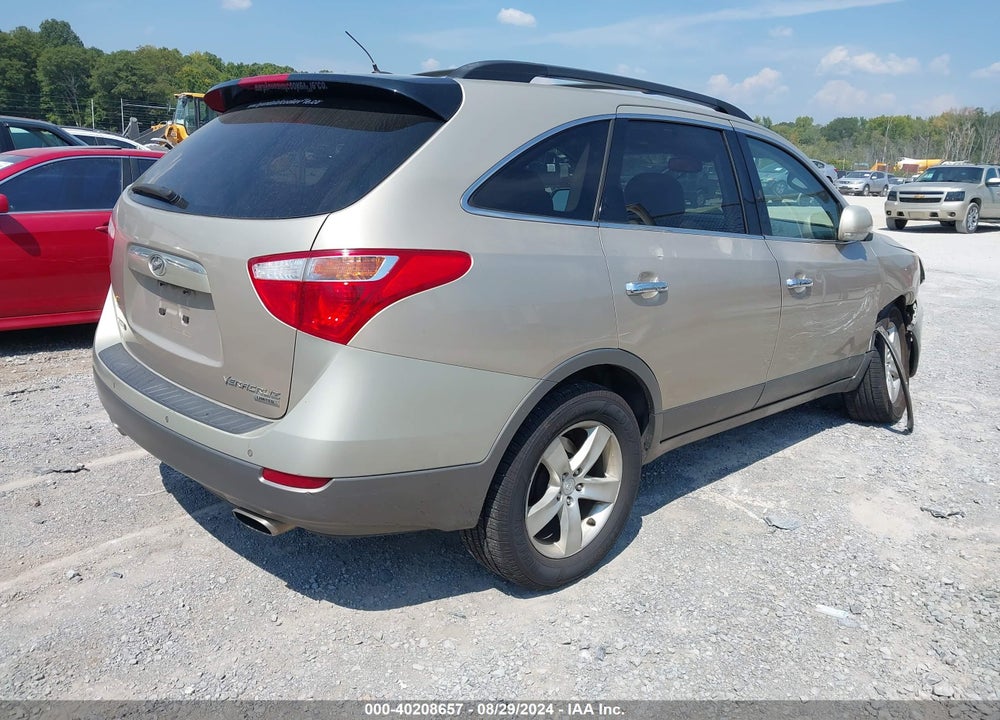 2009 HYUNDAI VERACRUZ LIMITED VIN: KM8NU13C39U081695