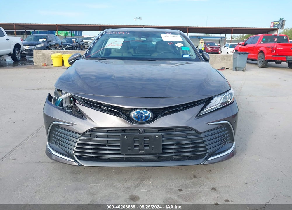 2022 TOYOTA CAMRY XLE HYBRID VIN: 4T1F31AK6NU591535
