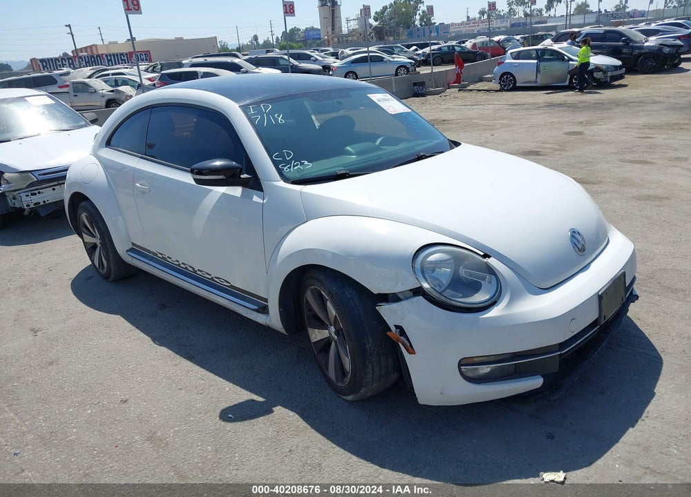 2012 VOLKSWAGEN BEETLE VIN: 3VWVA7AT0CM653317