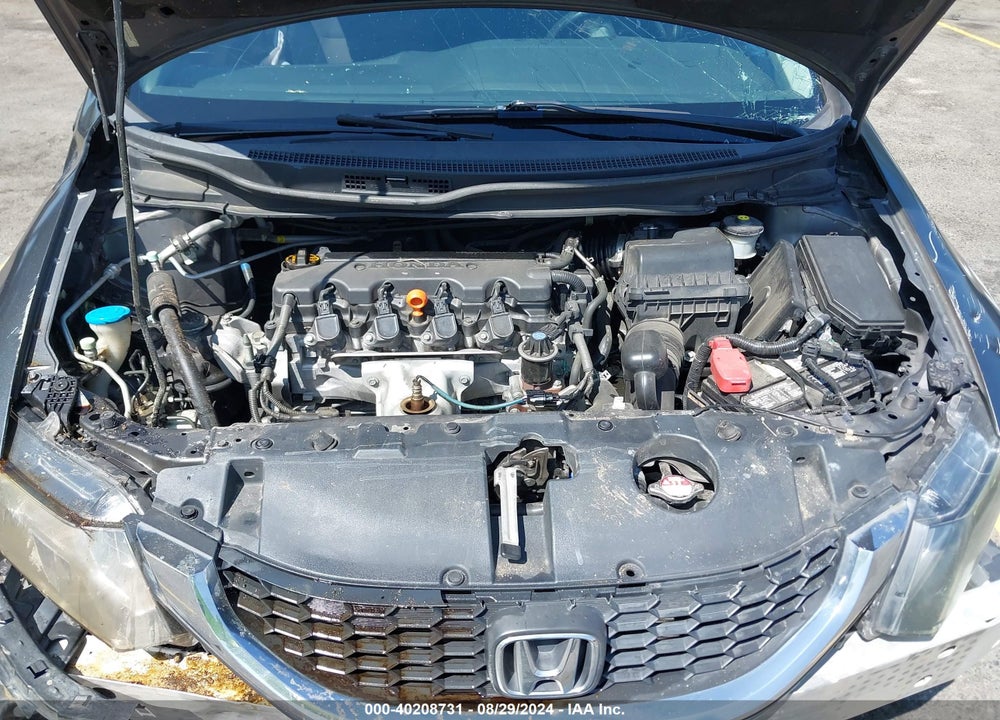 2013 HONDA CIVIC LX VIN: 19XFB2F5XDE276038