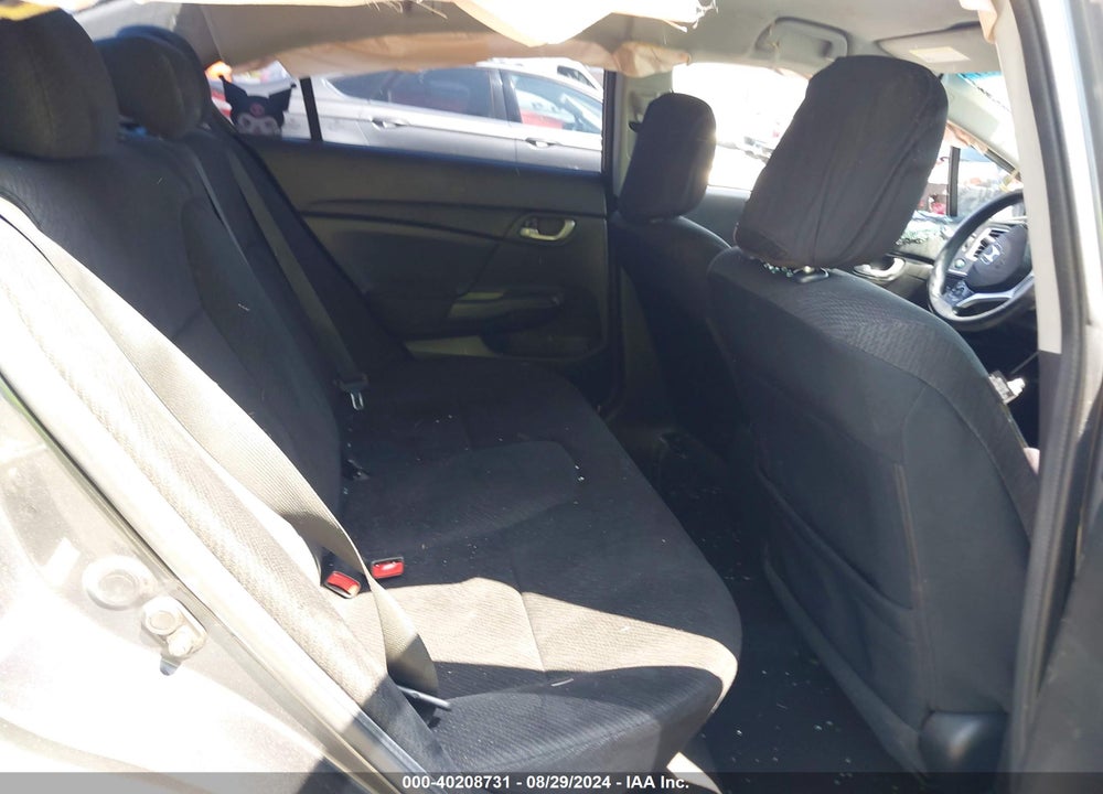 2013 HONDA CIVIC LX VIN: 19XFB2F5XDE276038