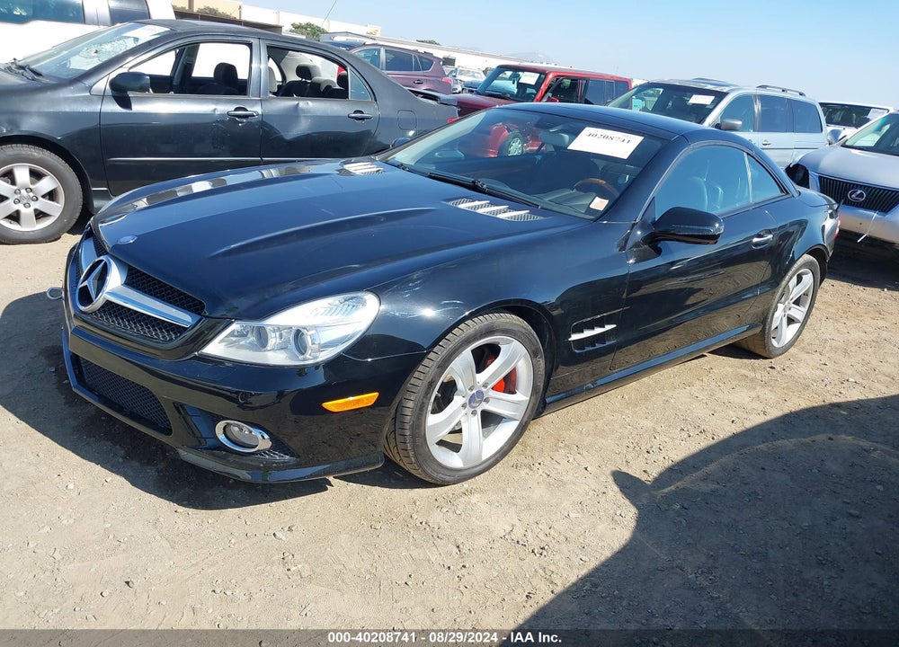 2009 MERCEDES-BENZ SL 550 VIN: WDBSK71F39F148523