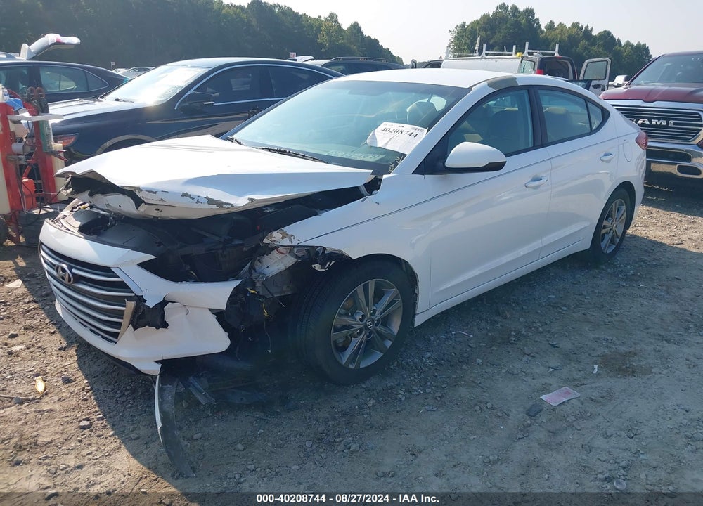 2017 HYUNDAI ELANTRA SE VIN: 5NPD84LF9HH051366