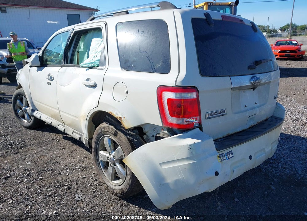 2011 FORD ESCAPE LIMITED VIN: 1FMCU9EG7BKA97342
