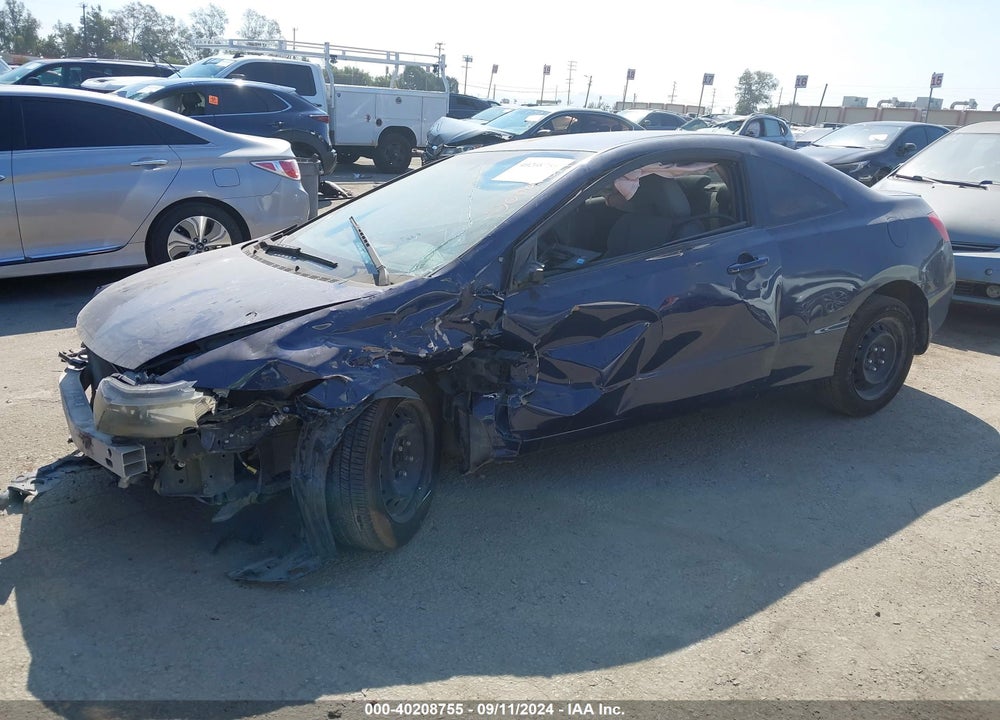 2008 HONDA CIVIC LX VIN: 2HGFG12628H558504